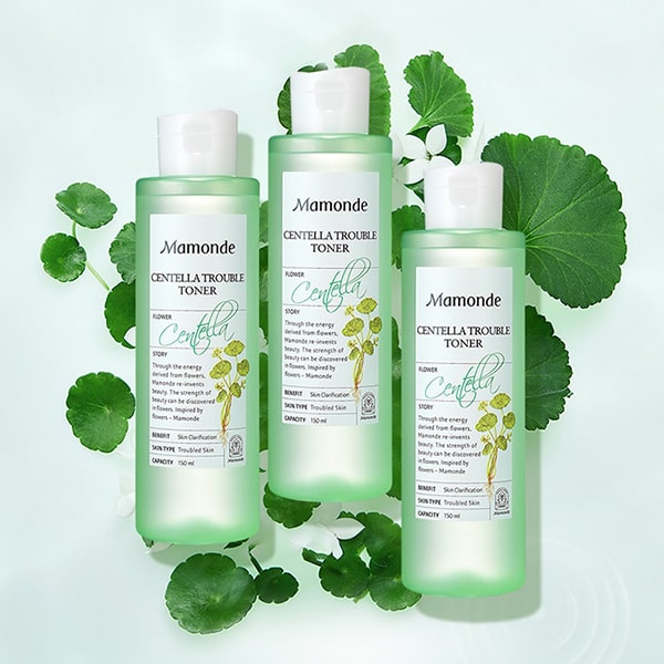 Nước hoa hồng Mamonde Centella Trouble